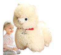 Nexusectar Peluche D'alpaga En Peluche, Peluche D'alpaga - Peluche Lama,Peluche D’Animal En Peluche, Cadeaux Pour, Animaux Sauvages Du Zoo, Jouet En Peluche D’alpaga