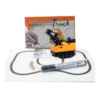 Nexusectar Sigue La Línea Coche Inductivo, Mini Juguete, Vehículo De Seguimiento De Línea Automático, Guía Inteligente, Regalo Novedoso, Juguete Interactivo con Sensor Óptico Educativo, para Niños