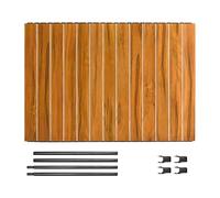 Nexusectar Tabla De Mesa para Carro Exterior,Tabla Plegable para Carro De Jardín En Aleación De Aluminio - Accesorio Versátil para Acampar Y Uso Exterior