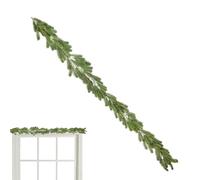 Nexusectar Tallos De Pino Artificiales - Realista De Cedro Sintético De 78,74 Pulgadas, Ramas Navideñas Y Flexibles, Decoración De Hoja Perenne | Decoración Navideña para El Hogar, Puerta Delantera