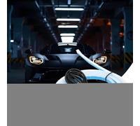 Nexusectar Tira De Luces LED para Capó, Iluminación LED para el Capó, Decoración Impermeable Brillante para Exteriores De Vehículos Cubremotor Bajo para Coche Camión Baúl
