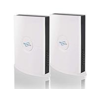NexusLink Puente inalámbrico para juegos, AC1750 de alta velocidad con MU-MIMO para baja latencia, 2 puertos Gigabit Ethernet, Plug & Play, juegos y transmisión, LAN privada punto a punto, kit de 2