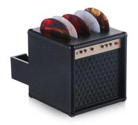 Neyauo Caja de Porta Púas de Guitarra, Mini Amplificador de Guitarra Porta Púas Personalizado con 5 Púas para Músicos, Guitarristas y Amantes de la Música, un Regalo Conmovedor