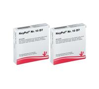 Neypul Nr.10 D7 ampoules 5x2ml double pack 2x (5 x 2 ml)