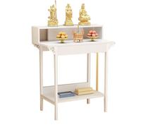 NEYTIIR Mesa De Altar Personal, Mesa De Altar De Meditación con Almacenamiento, Soporte De Oración For El Santuario De Guanyin, Pedestal De Gabinete Chino(A,100x50x118cm)