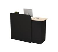 NEYTIIR Mostrador de recepción con mostrador for salón de Belleza, vestíbulo, Escritorio Grande de recepción, gabinete for computadora, Caja registradora, mostrador de Bar(L,80x50x100cm)