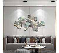 NEYTIIR Rectángulo, Decoración De Pared, Decoración De Metal, Cuadros De Metal 3D, Obras De Arte Modernas Para Casa, Salón, Comedor, Dormitorio, Cocina, Pasillo(120x60cm)