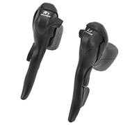 NEZE Palancas de Freno de Palanca de Cambios de Bicicleta, palancas de Freno de Palanca de Cambios de Bicicleta de Carretera Inoxidable para Manillar de Bicicleta