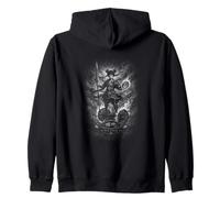 Nezha Chinese Storm Warrior Hembra Thunder Hero Sudadera con Capucha