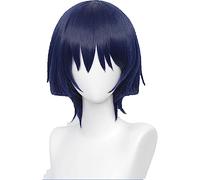 NEZIH Juego Genshin Impactar Scaramouche Cosplay Wig Resistente Al Calor Resistente Al Calor Pelucas De Cosplay + Cap De Peluca, Adecuado Para La Fiesta De Halloween, Accesorios Decorativos
