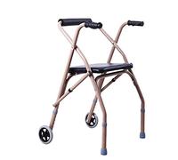 NEZIH Seniors Walker Plegable, Ayudas para Caminar Plegables Multifunción, Walker Auxiliar