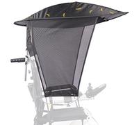NEZIH Toldo de Camarera de Silla de Ruedas Universal Eléctrico, Cubierta de Lluvia de Sombra Solar para la Mayoría de Las Sillas de Ruedas Plegables para Paraguas/Summer Style