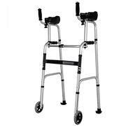 NEZIH Walker Liviano 4.2 Kg de Aleación de Aluminio Plegado, Altura Ajustable, Delantero 2 Rondas