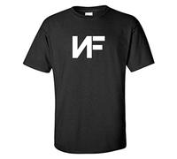 Nf Logo American Rapper Perception Unisex Cotton tee Shirt Men's Black T-Shirt XXL