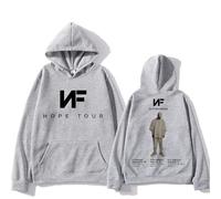 NF Lost Soul Heavyweight Sudadera con Capucha Unisex Gráfico Oscuro Suéter Sudadera de Gran Tamaño Forro Polar con Capucha Ropa de Calle, Stlye-7, 3XL