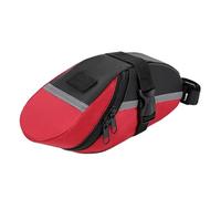 NFAHBAQA Alforjas Sillin Bicicleta para Felt Performance FR 3.0 Disc, Reflectante Impermeable Kit Herramientas, Resistente desgarros, Coloca Debajo Sillín,Red