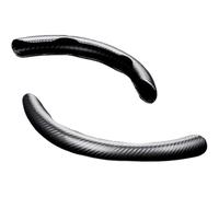 NFAHBAQA Cubierta Volante Coche para A3 8P 8V Sportback 2003 2004 2005 2006 2007 2008-2023 2024, Protector Volante Segmentado Universal, Antideslizante Transpirable Volante, Accesorios