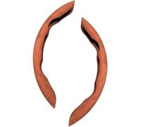 NFAHBAQA Cubierta Volante Coche para X1 U11 2020-2023, Protector Volante Segmentado Universal, Antideslizante Transpirable Volante, Accesorios,Suede-Brown