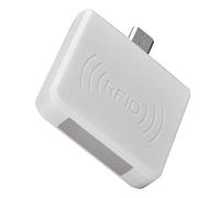 Nfc Mini lector de tarjetas de identificación lector de tarjetas sin contacto ID de teléfono móvil de alta frecuencia para lector de tarjetas inteligente mini tipo C blanco (blanco)