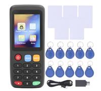 NFC Tarjeta Fotocopiadoras duplicadora eficiente edición análisis frecuencia Completa App conexión batería incorporada (5 UID Bebas 5 T5577 Tarjetas 5 T5577 Hebillas)