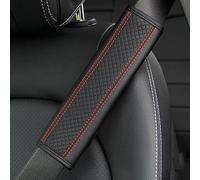 NFDJYDZRMB 2 Piezas Almohadillas Cinturón Seguridad Coche, para Alfa Romeo Tonale Turbo 2022-2023 Fundas Protección Hombros Cómodas Funda Hombreras,B