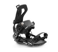 NFEKLFI Fijaciones Snowboard Fijaciones de Snowboard Step-In Hombre Mujer 3D Highback Absorción Impactos Freestyle All-Mountain Entrada rápida(White)