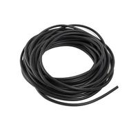 NFEKLFI Manguera Acuario Manguera de Silicona Suave for Bomba oxígeno Acuario, 1,0 m/3, m/5, m/10, m/20, m, con Burbujas Aire, for, pecera, Estanque, Material Grado alimenticio(Black,5M)