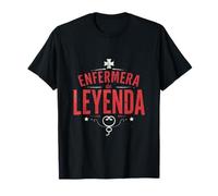 nfermera de Leyenda Camiseta de Salud y Vocación Camiseta