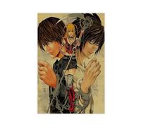 NFFBGFD Póster de Death Note en lienzo, impresión artística para pared, pinturas de 12 x 18 pulgadas (30 x 45 cm)
