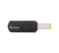 NFHK Adaptador de enchufe USB 3.1 tipo C USB-C hembra a CC 12 V 5.5 x 2.5 mm, disparador de emulador PD en ángulo de 90 grados