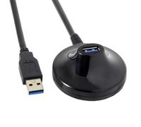 NFHK Cable de acoplamiento USB 3.0 tipo A macho a hembra de 80 cm