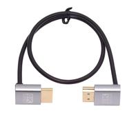 NFHK Cable HDMI 2.1 Ultra fino HDTV 8K 4K Hyper Super Flexible Delgado Cable Ángulo hacia arriba ángulo hacia arriba 90 grados Tipo A para ordenador HDTV