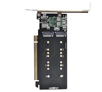 NFHK Combo M.2 NGFF B-Key & mSATA SSD to SATA 3.0 Adapter Converter Case Enclosure with Switch