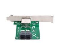 NFHK Mini SAS HD SFF-8644 de los puertos duales a SAS HD SFF-8643 PCBA adaptador hembra con soporte de perfil bajo