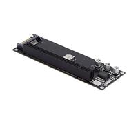 NFHK Oculink SFF-8612 SFF-8611 a PCIE PCI-Express 16x 4X Adaptador con puerto de alimentación SATA para tarjeta gráfica de placa base