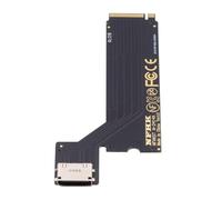 NFHK PCI-E 4.0 M.2 M-Key a Oculink SFF-8612 SFF-8611 Adaptador de host para ThinkBook 14+ AMD8845 2024 tarjeta gráfica externa y SSD