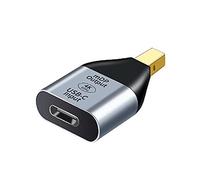 NFHK USB-C tipo C fuente hembra a mini Displayport DP fregadero HDTV adaptador 4K 60hz 1080p para tableta y teléfono y ordenador portátil