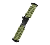 NFJNFCF Compatible con Casio G-SHOCK GA100/110/120/ DW 5600 GW-M5610 correa de reloj de lona cuerda de paraguas for exteriores correa de reloj de nailon modificada for hombres(Army green-black)