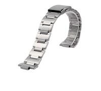 NFJNFCF Compatible con Casio LTP-2069 correa de acero correa de reloj 1343 2069L LTP-2069D/2083D/1410D pulsera de acero pulsera de mujer cadena de reloj de 8mm