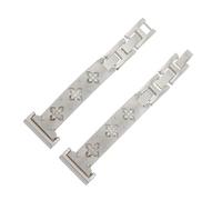 NFJNFCF Correa de acero inoxidable de liberación rápida for reloj Casio SHE-5010, 5011, 5007 y 5020 for mujer, 18 mm, color dorado, oro rosa y plata.(Starlight color)