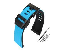 NFJNFCF Correa de Goma Compatible con Casio G-SHOCK Octagonal GA 2000 GA-2000-1A2 PRG-650 Correa de Reloj Pulsera Impermeable Pulsera Deportiva de Silicona 24 mm(Sky blue)