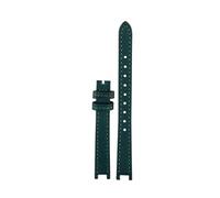 NFJNFCF Correa de piel de vaca con muescas compatible con el reloj COACH PARK Small Green (14503534) for mujer, 12 mm, rojo, rosa, verde oliva y negro.(Blue nk)