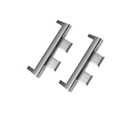 NFJNFCF Correa de reloj compatible con Casio GMW-B5000 GM-B2100 GMB2100 GMC-B2100 MRG-B2100D Correa de reloj de goma Correa de repuesto Pulsera de eslabones(Adaptor Silver)