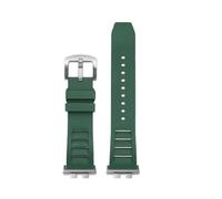 NFJNFCF Correa de reloj compatible con Casio GMW-B5000 GM-B2100 GMB2100 GMC-B2100 MRG-B2100D Correa de reloj de goma Correa de repuesto Pulsera de eslabones(Green-silver pin)
