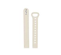 NFJNFCF Nuevo compatible con Garmin Watch Lily 2 Girls Correa de cuero genuino de 14 mm Compatible con Lily2 Estilo Instagram Cadena de reloj de piel de vaca con hebilla de moda(Off white)