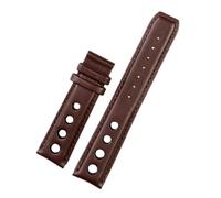 NFJNFCF Pulsera de cuero genuino compatible con Tissot 1853 Sports Watchband Racing PRS516 T91 1853. Correa Chopin de 20 mm.(Brown no)