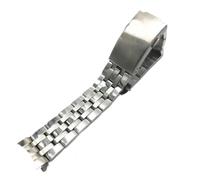 NFJNFCF Pulsera de reloj compatible con TISSOT 1853 PRC200 T17 T461 T055 T014 for hombre, con cierre plegable, accesorios de acero inoxidable.(19mm)