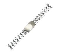 NFJNFCF Pulsera de reloj compatible con TISSOT 1853 PRC200 T17 T461 T055 T014 for hombre, con cierre desplegable, de acero inoxidable, 19 mm y 20 mm.(19mm)