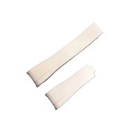 NFJNFCF Reloj de goma de 20 mm y 21 mm compatible con Rolex Black Green Blue Water Ghost Ditongna GMT RUBBER B Cadena de reloj de silicona resistente al agua(White no clasp,20mm)