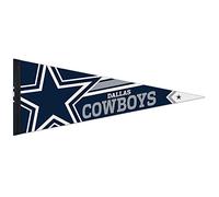 NFL 14503115 - Banderín de Dallas Cowboys Premium, 30,5 x 76,2 cm
